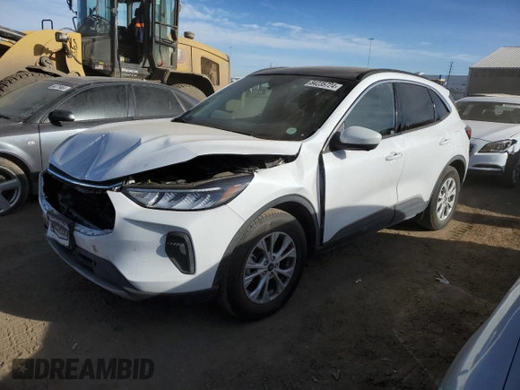 2023 Ford Escape Active with VIN 1FMCU9GN9PUB33913, listed as a Copart auction lot 84235724 with 22,237 mi miles and Salvage Title. Bid and sale history available at carsss.com. Image 1.