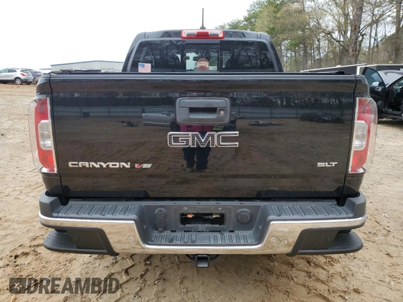 2020 GMC Canyon 4WD SLT with VIN 1GTG6DEN4L1130421, listed as a Copart auction lot 49883405 with 49,142 mi miles and Salvage Title. Bid and sale history available at carsss.com. Image 6.