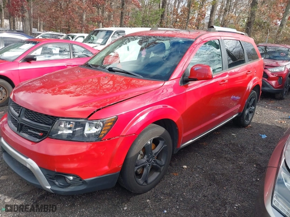 2020 Dodge Journey Crossroad with VIN 3C4PDCGB8LT188625, listed as a IAAI auction lot 41045317 with 113,533 mi miles. Bid and sale history available at carsss.com. Image 17.