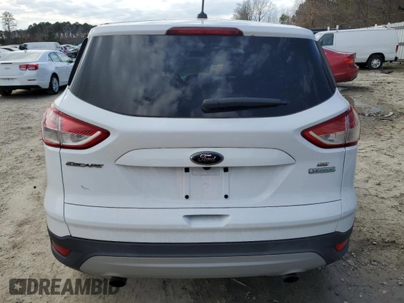 2014 Ford Escape SE with VIN 1FMCU0GX8EUC98393, listed as a Copart auction lot 48501205 with 82,637 mi miles and Salvage Title. Bid and sale history available at carsss.com. Image 6.