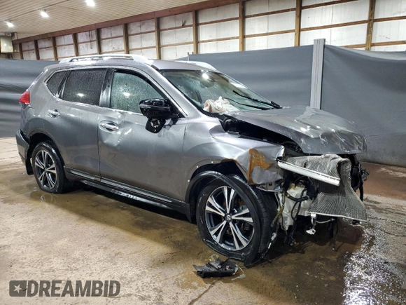 2017 Nissan Rogue SL with VIN JN8AT2MT5HW389033, listed as a Copart auction lot 81167144 with 99,510 mi miles and Clean Title. Bid and sale history available at DreamBid. Image 4.