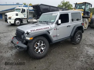 2021 Jeep Wrangler Rubicon with VIN 1C4HJXCG8MW533508, listed as a Copart auction lot 75613484 with Not provided miles and Salvage title. Bid and sale history available at DreamBid. Image 1.