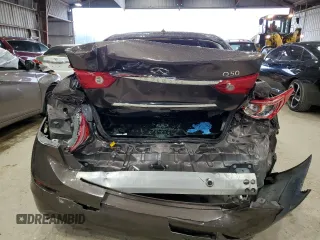 2015 Infiniti Q50 Premium with VIN JN1BV7AP3FM336311, listed as a Copart auction lot 56193875 with 110,984 mi miles and Salvage title. Bid and sale history available at DreamBid. Image 6.