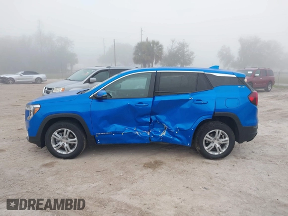 2024 GMC Terrain SLE with VIN 3GKALMEG5RL183540, listed as a IAAI auction lot 41499548 with 23,618 mi miles and . Bid and sale history available at DreamBid. Image 14.