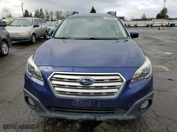 2017 Subaru Outback Premium with VIN 4S4BSAFC9H3296121, listed as a Copart auction lot 47493055 with 93,648 mi miles and Salvage Title. Bid and sale history available at carsss.com. Image 5.