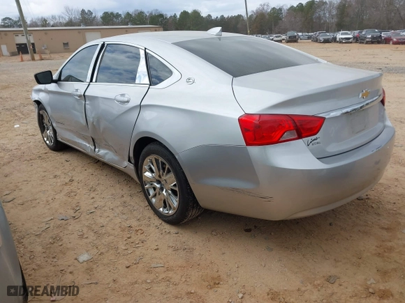 2016 Chevrolet Impala LS with VIN 2G11X5SAXG9132601, listed as a IAAI auction lot 41717761 with 129,278 mi miles. Bid and sale history available at carsss.com. Image 3.