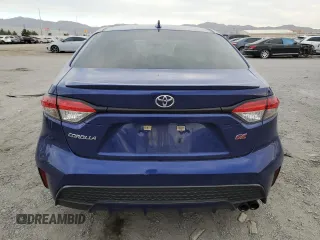 2020 Toyota Corolla SE with VIN 5YFS4RCE4LP039886, listed as a Copart auction lot 50022175 with 40,652 mi miles and Salvage Title. Bid and sale history available at carsss.com. Image 6.