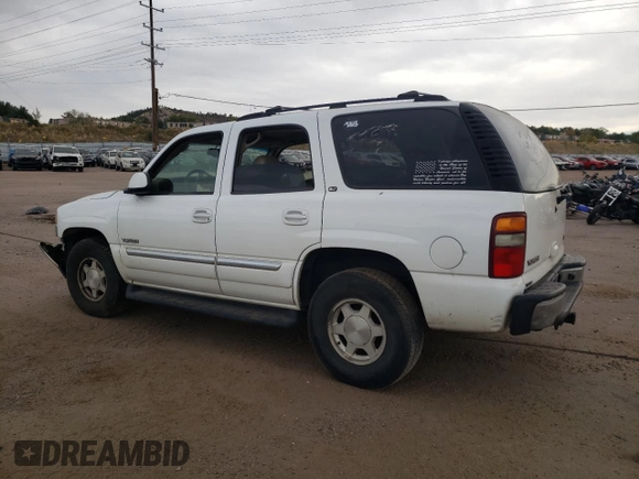 2003 GMC Yukon SLE with VIN 1GKEK13T43R205384, listed as a Copart auction lot 76916664 with 258,551 mi miles and Salvage Title. Bid and sale history available at carsss.com. Image 2.