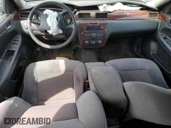 2010 Chevrolet Impala LS with VIN 2G1WA5EK2A1230071, listed as a Copart auction lot 53567055 with 151,910 mi miles and Salvage Title. Bid and sale history available at DreamBid. Image 8.