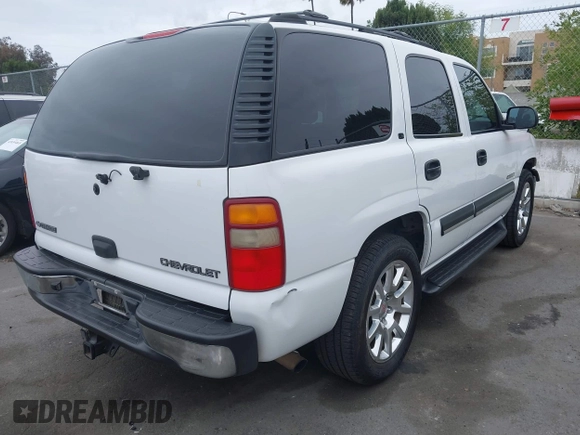 2002 Chevrolet Tahoe LS with VIN 1GNEC13T82R290051, listed as a IAAI auction lot 42058431 with 168,264 mi miles and . Bid and sale history available at DreamBid. Image 4.