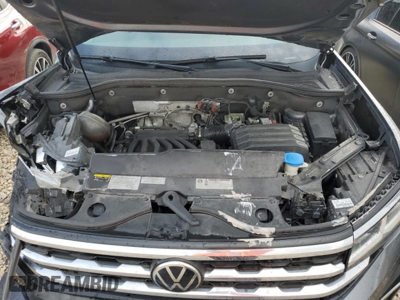 2021 Volkswagen Atlas SE with VIN 1V2PR2CA5MC525207, listed as a Copart auction lot 46195945 with 130,206 mi miles and Non repairable. Bid and sale history available at DreamBid. Image 12.