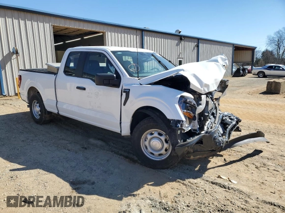 2024 Ford F-150 XL z VIN 1FTEX1KP2RKE07403, wystawiony jako Copart lot #84509914 z przebiegiem 6 603 mil mil oraz Szkoda całkowita • Salvage title. Historia ofert i sprzedaży dostępna na DreamBid. Obrazek 4.