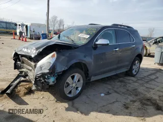 2015 Chevrolet Equinox LT with VIN 2GNFLFEK9F6274576, listed as a Copart auction lot 46546175 with 0 mi miles and Salvage Title. Bid and sale history available at carsss.com. Image 1.
