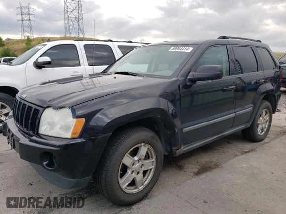 2007 Jeep Grand Cherokee Laredo with VIN 1J8GR48K77C569155, listed as a Copart auction lot 66904414 with 171,064 mi miles and Salvage Title. Bid and sale history available at carsss.com. Image 1.