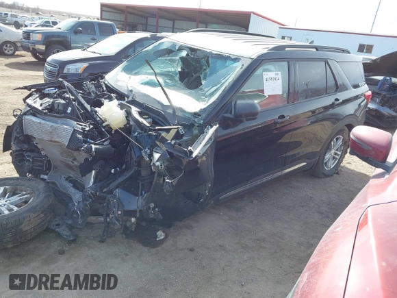 2024 Ford Explorer XLT с VIN 1FMSK8DHXRGA01982, выставлен на аукционе IAAI как лот 41593934 с пробегом 23 547 миль миль и . История ставок и продаж доступна на DreamBid. Изображение 16.