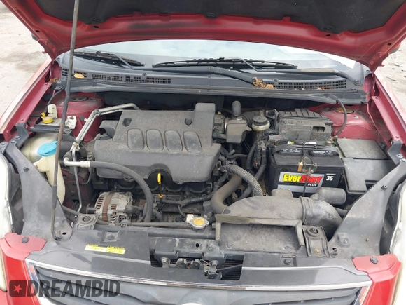 2010 Nissan Sentra 2.0 with VIN 3N1AB6AP1AL653585, listed as a IAAI auction lot 41765570 with 119,972 mi miles and . Bid and sale history available at DreamBid. Image 10.