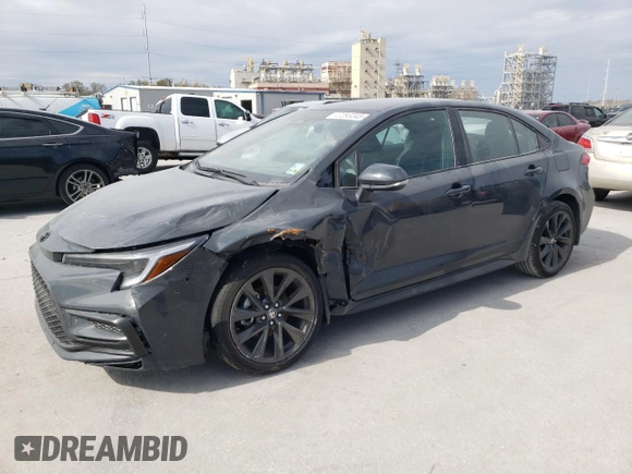 2024 Toyota Corolla SE with VIN 5YFS4MCE5RP209538, listed as a Copart auction lot 47293245 with 9,354 mi miles and Salvage Title. Bid and sale history available at DreamBid. Image 1.