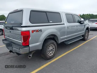 2021 Ford F-250 XL with VIN 1FT7W2BNXMED37995, listed as a IAAI auction lot 42616726 with 39,428 mi miles and . Bid and sale history available at DreamBid. Image 4.