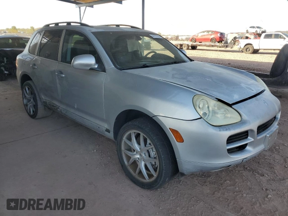 2005 Porsche Cayenne S with VIN WP1AB29P45LA60961, listed as a Copart auction lot 44707355 with 173,761 mi miles and Clean Title. Bid and sale history available at carsss.com. Image 4.