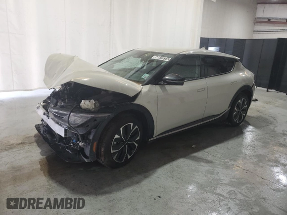 2024 Kia EV6 Wind with VIN KNDC34LA2R5192134, listed as a Copart auction lot 54619775 with 28,630 mi miles and Clean Title. Bid and sale history available at DreamBid. Image 1.