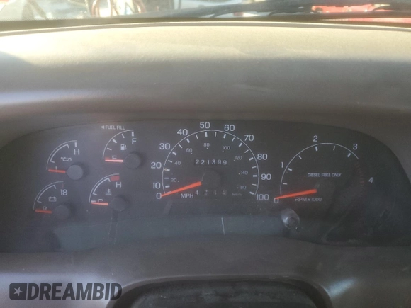 2003 Ford F-350 z VIN 1FTSW30P43ED72597, wystawiony jako Copart lot #88456965 z przebiegiem 221 399 mil mil oraz Szkoda całkowita • Salvage title. Historia ofert i sprzedaży dostępna na DreamBid. Obrazek 9.