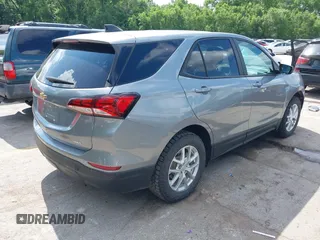 2023 Chevrolet Equinox LS with VIN 3GNAX5EG3PL260884, listed as a IAAI auction lot 42362023 with 70,580 mi miles and . Bid and sale history available at DreamBid. Image 4.