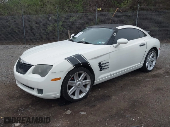 2005 Chrysler Crossfire Limited z VIN 1C3AN69L85X029304, wystawiony jako IAAI lot #41938178 z przebiegiem 107 751 mil mil oraz . Historia ofert i sprzedaży dostępna na DreamBid. Obrazek 2.