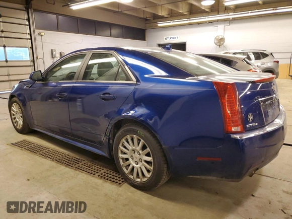 2013 Cadillac CTS Luxury with VIN 1G6DH5E50D0160352, listed as a Copart auction lot 43432565 with 107,237 mi miles and Salvage title. Bid and sale history available at DreamBid. Image 2.