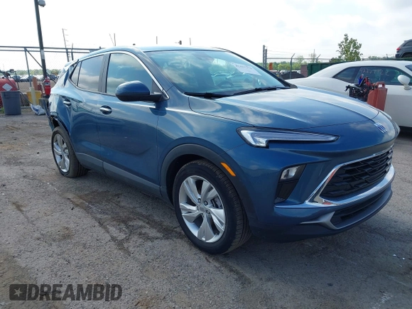 2024 Buick Encore GX Preferred with VIN KL4AMBS2XRB190114, listed as a IAAI auction lot 42257376 with 6,353 mi miles and . Bid and sale history available at DreamBid. Image 1.