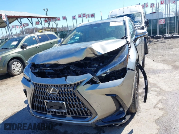 2025 Lexus NX 350 z VIN 2T2AGCEZ6SC070955, wystawiony jako IAAI lot #41821895 z przebiegiem 8 632 mil mil oraz . Historia ofert i sprzedaży dostępna na DreamBid. Obrazek 6.