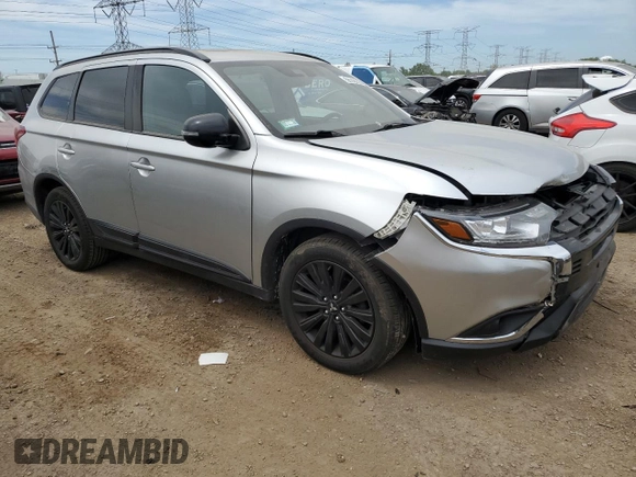 2020 Mitsubishi Outlander SE with VIN JA4AD3A35LZ041172, listed as a Copart auction lot 56148235 with 78,141 mi miles and Salvage title. Bid and sale history available at DreamBid. Image 4.