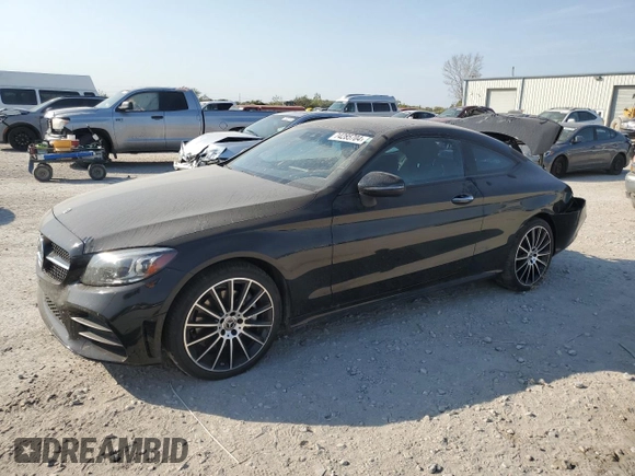 2021 Mercedes-Benz C 300 with VIN W1KWJ8EB9MG067523, listed as a Copart auction lot 74285704 with 20,563 mi miles and Salvage title. Bid and sale history available at DreamBid. Image 1.