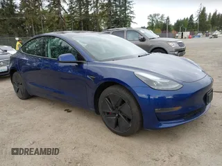 2022 Tesla Model 3 Performance with VIN 5YJ3E1EC5NF356461, listed as a IAAI auction lot 42115367 with 16,006 mi miles. Bid and sale history available at carsss.com. Image 1.