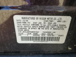 2010 Infiniti EX Journey с VIN JN1AJ0HPXAM701547, выставлен на аукционе Copart как лот 54629945 с пробегом 193 265 миль миль и Списание • Salvage title. История ставок и продаж доступна на DreamBid. Изображение 12.