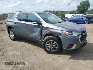 2019 Chevrolet Traverse LT Cloth with VIN 1GNEVGKW9KJ156849, listed as a Copart auction lot 62774065 with 37,958 mi miles and Salvage title. Bid and sale history available at DreamBid. Image 4.