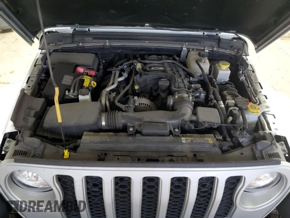 2023 Jeep Gladiator Overland with VIN 1C6HJTFG1PL528801, listed as a Copart auction lot 50968205 with 43,293 mi miles and Non repairable. Bid and sale history available at DreamBid. Image 11.