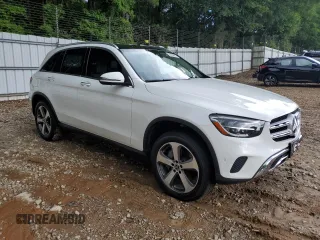 2020 Mercedes-Benz GLC 300 with VIN W1N0G8EB2LF842370, listed as a Copart auction lot 60129245 with 72,902 mi miles and Salvage title. Bid and sale history available at DreamBid. Image 4.