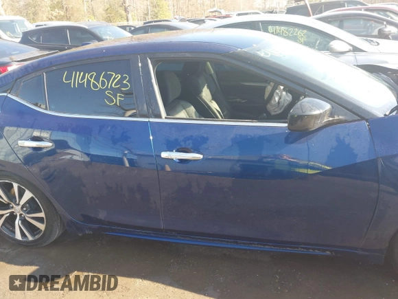 2017 Nissan Maxima S with VIN 1N4AA6AP1HC378327, listed as a IAAI auction lot 41486723 with 94,010 mi miles and . Bid and sale history available at DreamBid. Image 12.
