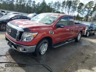 2017 Nissan Titan SV с VIN 1N6AA1C52HN564971, выставлен на аукционе Copart как лот 41739454 с пробегом 32 189 миль миль и Списание • Salvage title. История ставок и продаж доступна на DreamBid. Изображение 1.