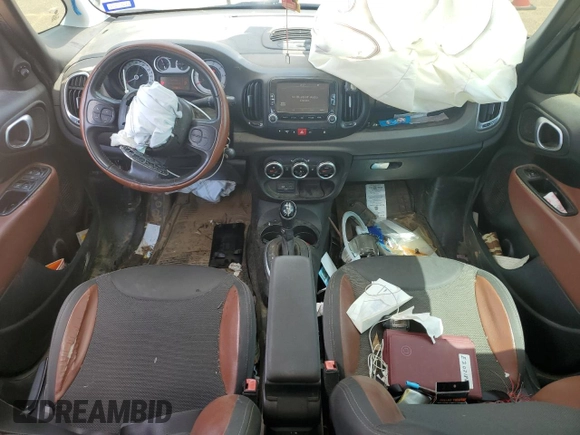 2014 FIAT 500L Trekking with VIN ZFBCFADH6EZ021863, listed as a Copart auction lot 54684315 with 179,874 mi miles and Salvage Title. Bid and sale history available at DreamBid. Image 8.