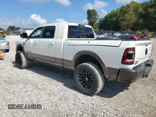 2021 Ram 2500 Longhorn with VIN 3C6UR5PL4MG520294, listed as a Copart auction lot 74426784 with 19,282 mi miles and Salvage title. Bid and sale history available at DreamBid. Image 2.