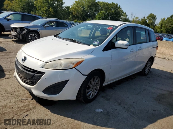 2013 Mazda 5 Sport with VIN JM1CW2BL6D0150232, listed as a Copart auction lot 69159794 with Not Provided miles and Salvage Title. Bid and sale history available at DreamBid. Image 1.