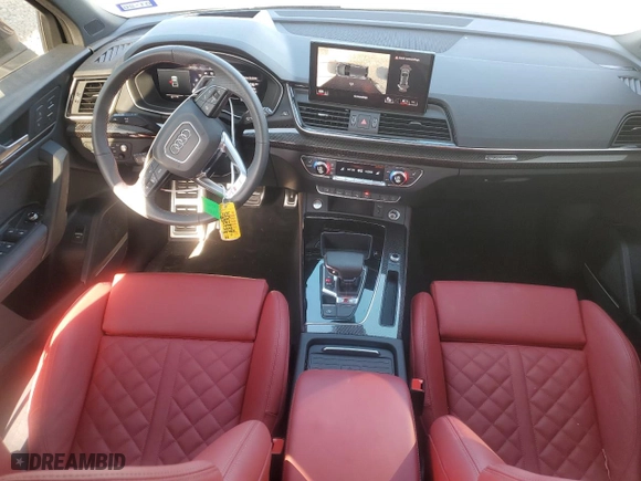2024 Audi SQ5 Prestige with VIN WA1C4AFY9R2055613, listed as a Copart auction lot 65824194 with 7,941 mi miles and Salvage Title. Bid and sale history available at carsss.com. Image 8.