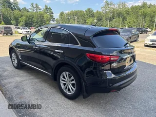 2014 Infiniti QX70 with VIN JN8CS1MW1EM411715, listed as a IAAI auction lot 42769793 with 180,472 mi miles and . Bid and sale history available at DreamBid. Image 3.