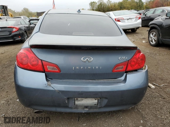 2008 Infiniti G35 x with VIN JNKBV61F38M280712, listed as a Copart auction lot 75116094 with Not Provided miles and Non Repairable. Bid and sale history available at DreamBid. Image 6.