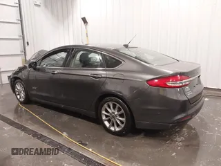 2018 Ford Fusion Energi SE with VIN 3FA6P0PU3JR203714, listed as a IAAI auction lot 41698507 with 168,609 mi miles. Bid and sale history available at carsss.com. Image 3.