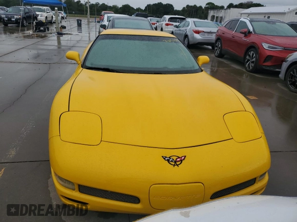 2002 Chevrolet Corvette Z06 with VIN 1G1YY12S025105250, listed as a Copart auction lot 74154304 with 0 mi miles and Salvage Title. Bid and sale history available at carsss.com. Image 5.