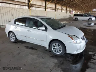 2011 Nissan Sentra 2.0 SR with VIN 3N1AB6APXBL703143, listed as a Copart auction lot 53703505 with 73,419 mi miles and Salvage Title. Bid and sale history available at carsss.com. Image 4.