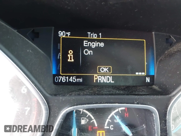 2018 Ford Focus SE with VIN 1FADP3F2XJL302358, listed as a IAAI auction lot 41807622 with 76,145 mi miles. Bid and sale history available at carsss.com. Image 15.