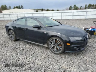 2017 Audi A7 Prestige with VIN WAU22AFC7HN085750, listed as a Copart auction lot 51886284 with 101,997 mi miles and Salvage Title. Bid and sale history available at carsss.com. Image 4.